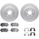 Purchase Top-Quality DYNAMIC FRICTION COMPANY - 4512-11061 - Rear Disc Brake Kit pa1