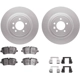 Purchase Top-Quality DYNAMIC FRICTION COMPANY - 4512-11066 - Rear Disc Brake Kit pa5