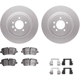 Purchase Top-Quality Rear Disc Brake Kit by DYNAMIC FRICTION COMPANY - 4512-11067 pa1