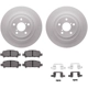 Purchase Top-Quality DYNAMIC FRICTION COMPANY - 4512-13062 - Rear Disc Brake Kit pa3