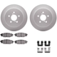 Purchase Top-Quality DYNAMIC FRICTION COMPANY - 4512-13063 - Rear Disc Brake Kit pa4