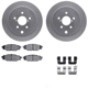 Purchase Top-Quality DYNAMIC FRICTION COMPANY - 4512-13068 - Rear Disc Brake Kit pa1
