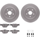 Purchase Top-Quality Rear Disc Brake Kit by DYNAMIC FRICTION COMPANY - 4512-13073 pa2
