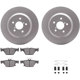 Purchase Top-Quality Rear Disc Brake Kit by DYNAMIC FRICTION COMPANY - 4512-13090 pa4