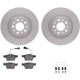 Purchase Top-Quality DYNAMIC FRICTION COMPANY - 4512-16005 - Rear Disc Brake Kit pa5