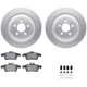 Purchase Top-Quality DYNAMIC FRICTION COMPANY - 4512-20042 - Rear Disc Brake Kit pa1