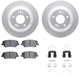 Purchase Top-Quality DYNAMIC FRICTION COMPANY - 4512-21070 - Rear Disc Brake Kit pa1