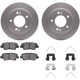 Purchase Top-Quality DYNAMIC FRICTION COMPANY - 4512-21075 - Rear Disc Brake Kit pa5