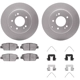 Purchase Top-Quality DYNAMIC FRICTION COMPANY - 4512-21079 - Ensembre de disques de frein arrière pa4