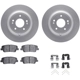 Purchase Top-Quality DYNAMIC FRICTION COMPANY - 4512-21083 - Rear Disc Brake Kit pa1