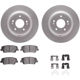 Purchase Top-Quality DYNAMIC FRICTION COMPANY - 4512-21083 - Rear Disc Brake Kit pa4
