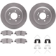 Purchase Top-Quality DYNAMIC FRICTION COMPANY - 4512-21084 - Rear Disc Brake Kit pa5