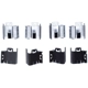 Purchase Top-Quality DYNAMIC FRICTION COMPANY - 4512-26000 -Rear Disc Brake Kit pa2