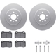 Purchase Top-Quality DYNAMIC FRICTION COMPANY - 4512-27077 - Rear Disc Brake Kit pa1