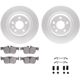 Purchase Top-Quality DYNAMIC FRICTION COMPANY - 4512-27116 - Rear Disc Brake Kit pa2