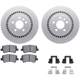 Purchase Top-Quality DYNAMIC FRICTION COMPANY - 4512-27122 - Rear Disc Brake Kit pa1