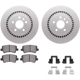 Purchase Top-Quality DYNAMIC FRICTION COMPANY - 4512-27122 - Rear Disc Brake Kit pa2