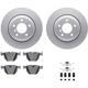 Purchase Top-Quality DYNAMIC FRICTION COMPANY - 4512-31197 - Rear Disc Brake Kit pa1