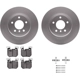 Purchase Top-Quality DYNAMIC FRICTION COMPANY - 4512-31221 - Rear Disc Brake Kit pa2