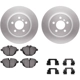 Purchase Top-Quality DYNAMIC FRICTION COMPANY - 4512-31235 - Rear Disc Brake Kit pa4