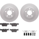 Purchase Top-Quality DYNAMIC FRICTION COMPANY - 4512-31251 - Rear Disc Brake Kit pa3