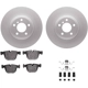 Purchase Top-Quality DYNAMIC FRICTION COMPANY - 4512-31276 - Rear Disc Brake Kit pa3