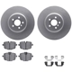 Purchase Top-Quality DYNAMIC FRICTION COMPANY - 4512-31293 - Rear Disc Brake Kit pa1