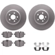 Purchase Top-Quality DYNAMIC FRICTION COMPANY - 4512-31293 - Rear Disc Brake Kit pa3