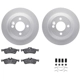 Purchase Top-Quality DYNAMIC FRICTION COMPANY - 4512-32025 - Rear Disc Brake Kit pa1