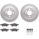 Purchase Top-Quality DYNAMIC FRICTION COMPANY - 4512-32025 - Rear Disc Brake Kit pa5