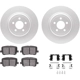 Purchase Top-Quality Rear Disc Brake Kit by DYNAMIC FRICTION COMPANY - 4512-39053 pa4