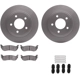 Purchase Top-Quality Rear Disc Brake Kit by DYNAMIC FRICTION COMPANY - 4512-39066 pa1