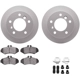 Purchase Top-Quality DYNAMIC FRICTION COMPANY - 4512-40092 - Rear Brake Kit pa2