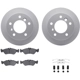 Purchase Top-Quality DYNAMIC FRICTION COMPANY - 4512-40094 - Rear Disc Brake Kit pa1