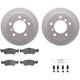 Purchase Top-Quality DYNAMIC FRICTION COMPANY - 4512-40094 - Rear Disc Brake Kit pa3