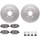 Purchase Top-Quality DYNAMIC FRICTION COMPANY - 4512-40148 - Rear Disc Brake Kit pa3