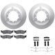 Purchase Top-Quality DYNAMIC FRICTION COMPANY - 4512-40156 - Rear Disc Brake Kit pa1