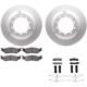Purchase Top-Quality DYNAMIC FRICTION COMPANY - 4512-40156 - Rear Disc Brake Kit pa2