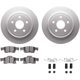Purchase Top-Quality Rear Disc Brake Kit by DYNAMIC FRICTION COMPANY - 4512-42047 pa1