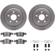 Purchase Top-Quality DYNAMIC FRICTION COMPANY - 4512-42050 - Rear Disc Brake Kit pa3