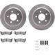 Purchase Top-Quality DYNAMIC FRICTION COMPANY - 4512-42076 - Rear Disc Brake Kit pa3