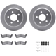 Purchase Top-Quality DYNAMIC FRICTION COMPANY - 4512-42077 - Rear Disc Brake Kit pa1