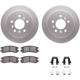 Purchase Top-Quality Rear Disc Brake Kit by DYNAMIC FRICTION COMPANY - 4512-45044 pa2