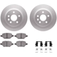 Purchase Top-Quality DYNAMIC FRICTION COMPANY - 4512-45062 - Rear Disc Brake Kit pa5