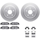 Purchase Top-Quality DYNAMIC FRICTION COMPANY - 4512-46061 - Rear Disc Brake Kit pa1