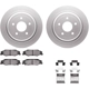 Purchase Top-Quality DYNAMIC FRICTION COMPANY - 4512-46061 - Rear Disc Brake Kit pa2