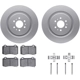 Purchase Top-Quality DYNAMIC FRICTION COMPANY - 4512-46073 - Rear Disc Brake Kit pa1