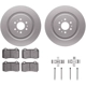 Purchase Top-Quality DYNAMIC FRICTION COMPANY - 4512-46073 - Rear Disc Brake Kit pa2