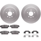 Purchase Top-Quality DYNAMIC FRICTION COMPANY - 4512-46086 - Rear Disc Brake Kit pa5