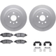 Purchase Top-Quality DYNAMIC FRICTION COMPANY - 4512-46092 - Rear Disc Brake Kit pa1